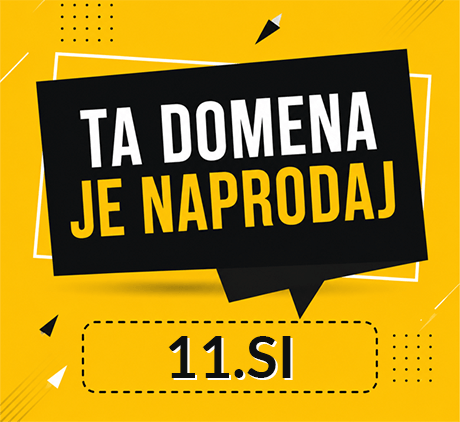 Domena naprodaj: 11.si